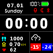 华米跃我Amazfit Bip手表表盘