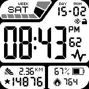 华米跃我Amazfit Bip手表表盘