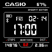 华米跃我Amazfit Bip手表表盘