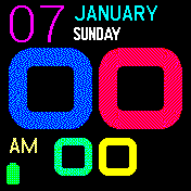 华米跃我Amazfit Bip手表表盘