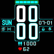 华米跃我Amazfit Bip手表表盘