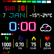 华米跃我Amazfit Bip手表表盘
