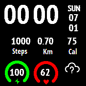 华米跃我Amazfit Bip手表表盘