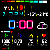 华米跃我Amazfit Bip手表表盘