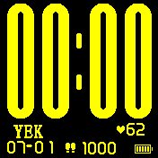 华米跃我Amazfit Bip手表表盘