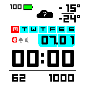 华米跃我Amazfit Bip手表表盘