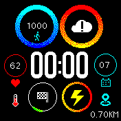 华米跃我Amazfit Bip手表表盘