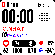华米跃我Amazfit Bip手表表盘