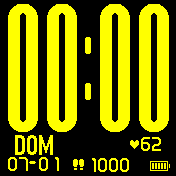 华米跃我Amazfit Bip手表表盘