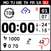 华米跃我Amazfit Bip手表表盘