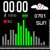 华米跃我Amazfit Bip手表表盘