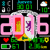 华米跃我Amazfit Bip手表表盘