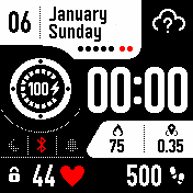 华米跃我Amazfit Bip手表表盘