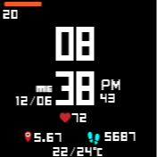 华米跃我Amazfit Bip手表表盘