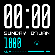 华米跃我Amazfit Bip手表表盘