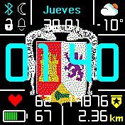 华米跃我Amazfit Bip手表表盘