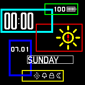 华米跃我Amazfit Bip手表表盘