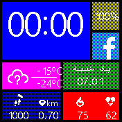 华米跃我Amazfit Bip手表表盘