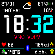 华米跃我Amazfit Bip手表表盘