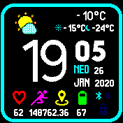 华米跃我Amazfit Bip手表表盘