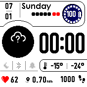 华米跃我Amazfit Bip手表表盘
