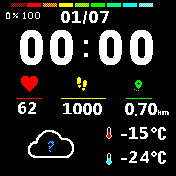 华米跃我Amazfit Bip手表表盘