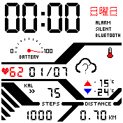 华米跃我Amazfit Bip手表表盘