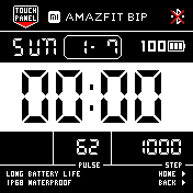 华米跃我Amazfit Bip手表表盘