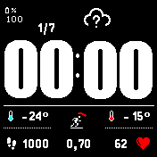 华米跃我Amazfit Bip手表表盘