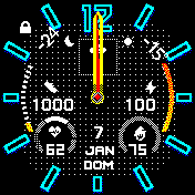 华米跃我Amazfit Bip手表表盘