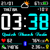 华米跃我Amazfit Bip手表表盘