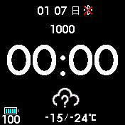 华米跃我Amazfit Bip手表表盘