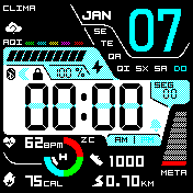 华米跃我Amazfit Bip手表表盘