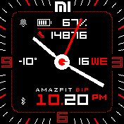 华米跃我Amazfit Bip手表表盘
