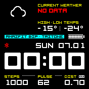华米跃我Amazfit Bip手表表盘