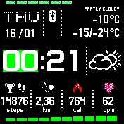 华米跃我Amazfit Bip手表表盘