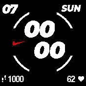 华米跃我Amazfit Bip手表表盘