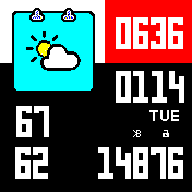 华米跃我Amazfit Bip手表表盘