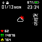 华米跃我Amazfit Bip手表表盘