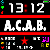 华米跃我Amazfit Bip手表表盘