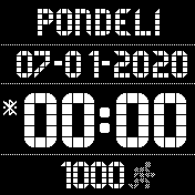 华米跃我Amazfit Bip手表表盘
