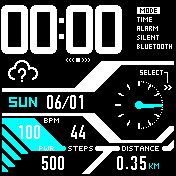 华米跃我Amazfit Bip手表表盘