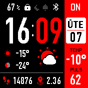 华米跃我Amazfit Bip手表表盘