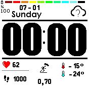华米跃我Amazfit Bip手表表盘