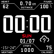 华米跃我Amazfit Bip手表表盘