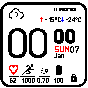 华米跃我Amazfit Bip手表表盘