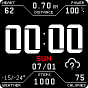 华米跃我Amazfit Bip手表表盘