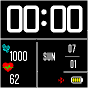 华米跃我Amazfit Bip手表表盘