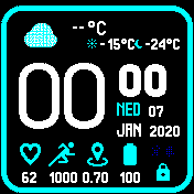 华米跃我Amazfit Bip手表表盘