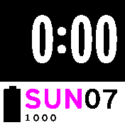 华米跃我Amazfit Bip手表表盘